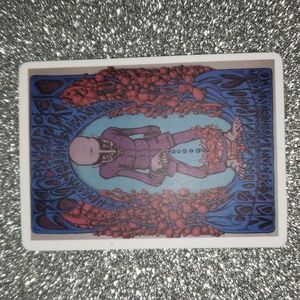 GRATEFUL DEAD waterproof Sticker